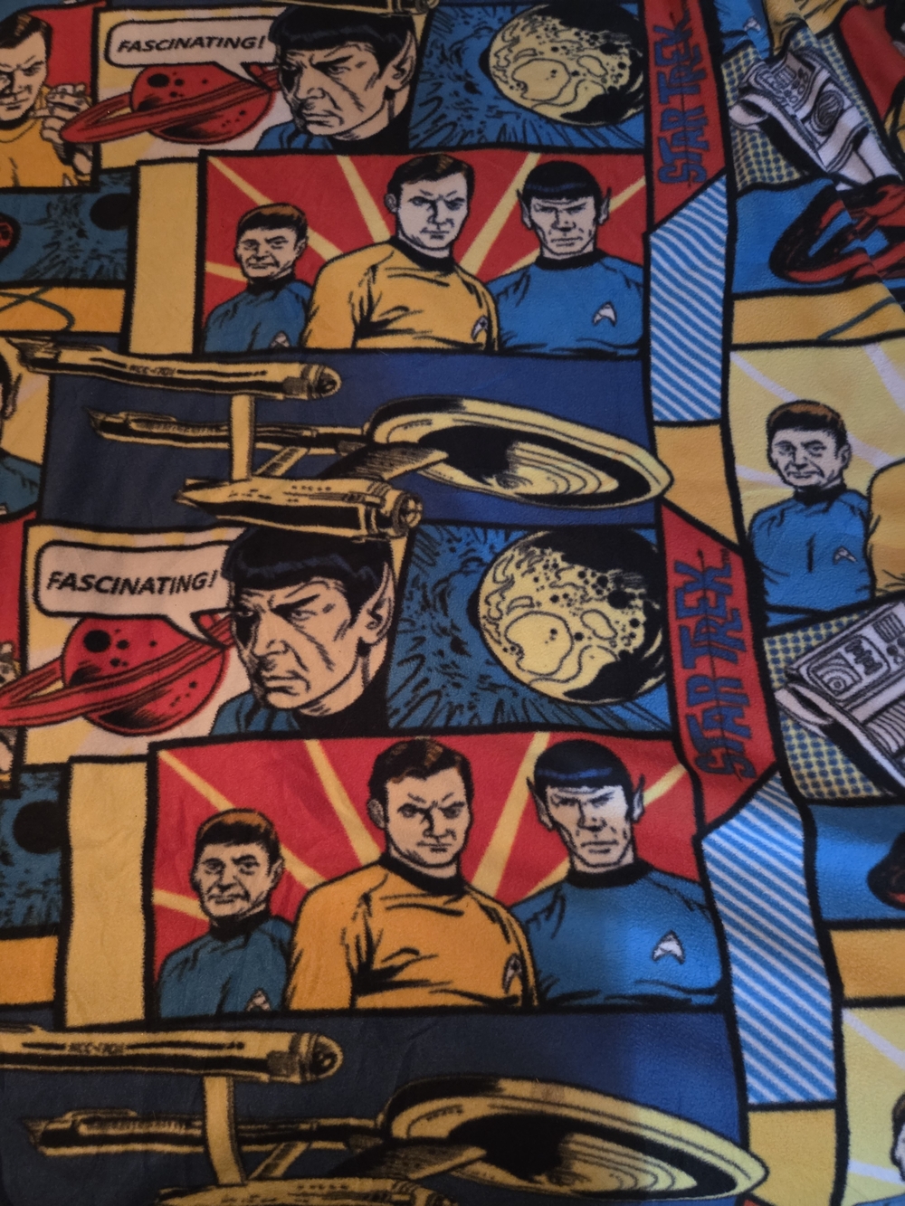 Star Trek Fleece Fabric